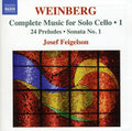 Yosif Feigelson: Complete Music for Solo Cello 1 - CD