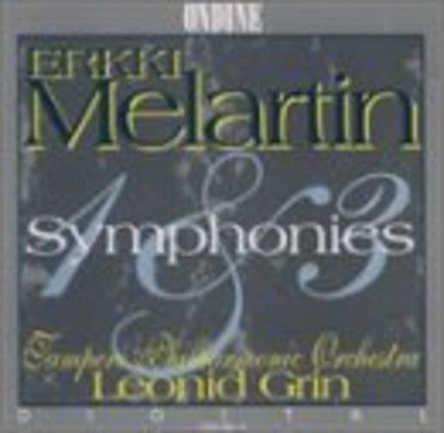 Tampere Philharmonic Orchestra / Grin: Symphonies 1 & 3 - CD