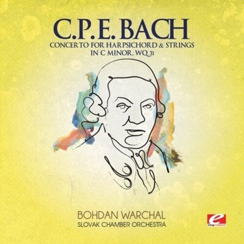 C.P.E. Bach: Concerto for Harpsichord & Strings C Min - CD