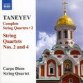 Carpe Diem String Quartet: String Quartets 2 & 4 - CD