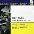 Ludwig van Beethoven: Idil Biret Beethoven Edition 19: Piano Sonatas 10 - CD