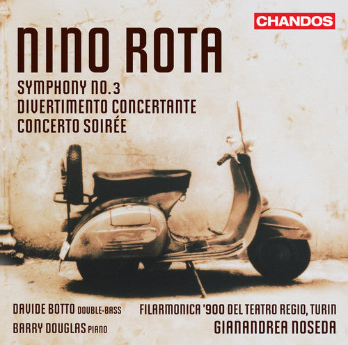 Nino Rota: Sym 3 / Divertimento Concertante / Cto Soiree - CD