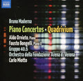 Fausto Bongelli: Piano Concerto / Quadrivium - CD