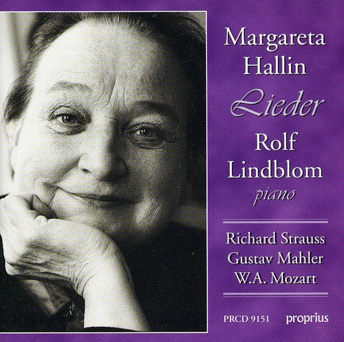 Margareta Hallin: Lieder - CD