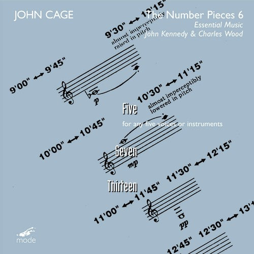 John Cage: Number Pieces 6: Five / Seven / Thirteen - CD