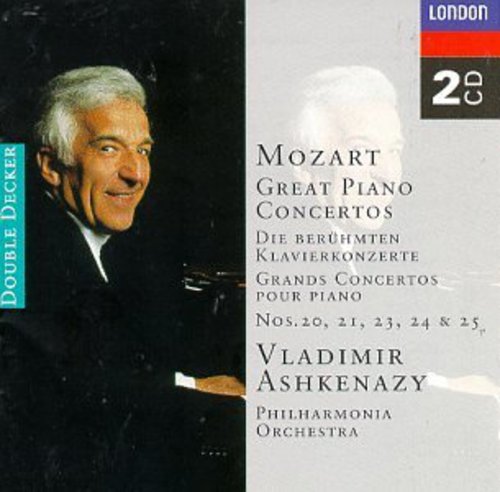 Vladimir Ashkenazy: Piano Concertos 20-25 - CD