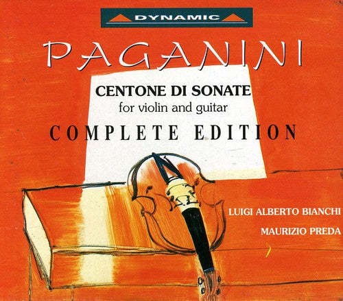 N. Paganini: Centone Di Sonate for Violin & Guitar - CD