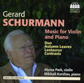 Schurmann: Music for Violin & Piano - CD