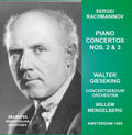 Willem Mengelberg: Piano Concertos 2 & 3 - CD
