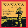 Country Joe McDonald: War War War Live - COMPACT DISCS
