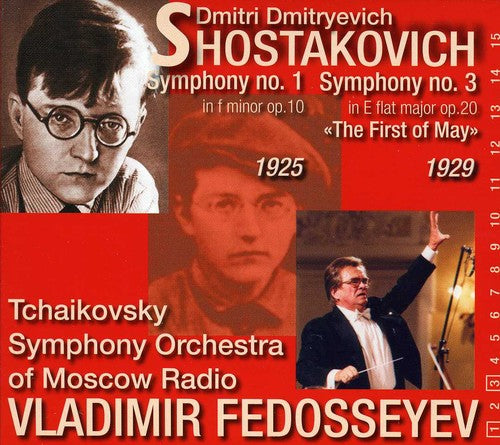 Tchaikovsky Symphony Orchestra of Moscow Radio: Sym 1 & 3 / the First of May - CD