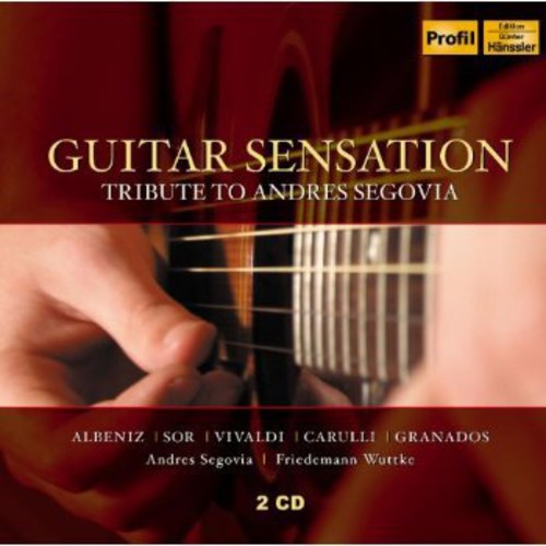 Andrés Segovia: Guitar Sensation: Tribute to Andres Segovia - CD