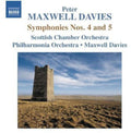 Peter Maxwell Davies: Symphonies Nos 4 & 5 - CD