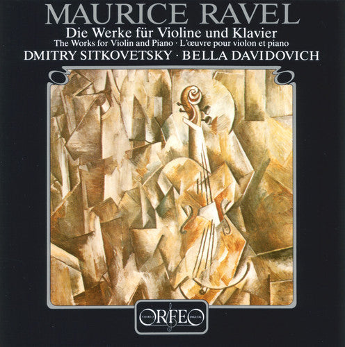 Ravel: Works for Violin & Piano - CD