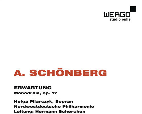 Hermann Scherchen: Erwartung Op 17 - CD