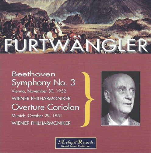 Beethoven / Furtwangler: Sym 3-Wien 30.11.1 - CD