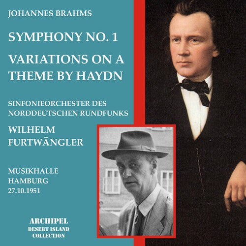 Brahms / Furtwangler: Sinfonie 1 Haydn Variatio - CD