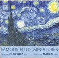 Grzegorz Olkiewicz: Famous Flute Miniuatures - CD