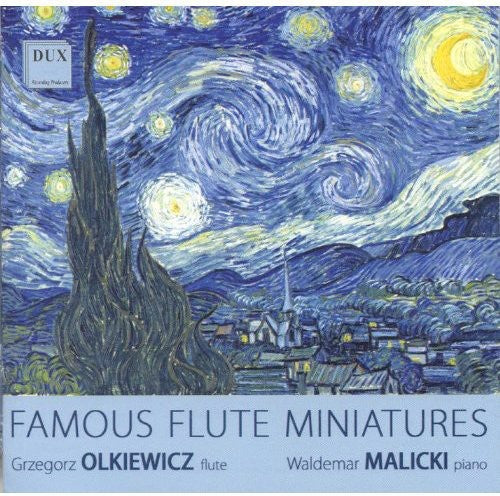 Grzegorz Olkiewicz: Famous Flute Miniuatures - CD