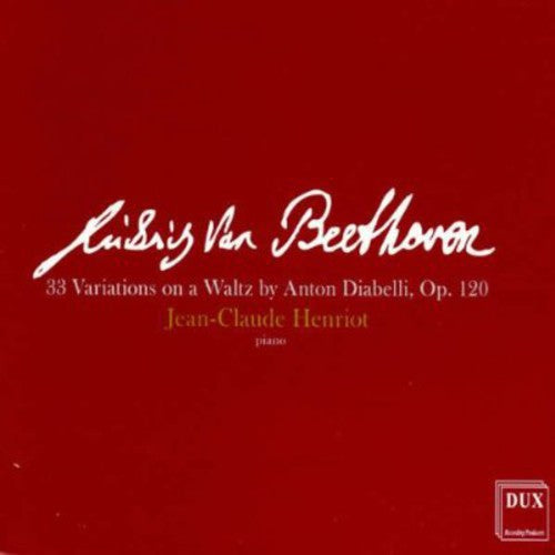 Ludwig van Beethoven: 33 Variations on a Waltz By Anton Diabelli - CD