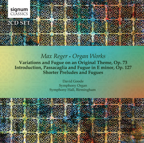 M. Reger: Organ Works - CD