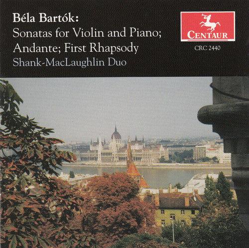 B. Bartok: Sonatas for Violin & Piano: Andante, First Rhapsody - CD