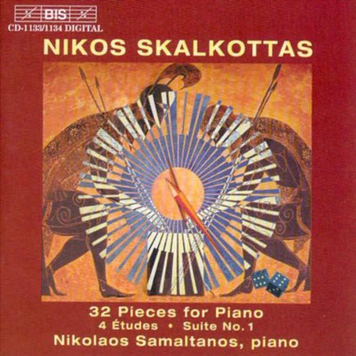 Nikolaos Samaltanos: 32 Pieces for Piano / 4 Etudes - CD