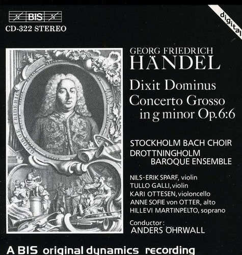 Les Lunes du Cousin Jacques: Dixit Dominus / Concerto Grosso in G - CD