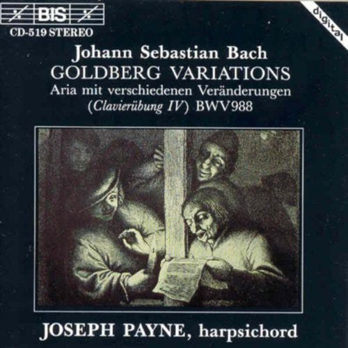 Joseph Payne: Goldberg Variations - CD