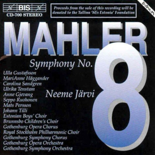 Neeme Järvi: Symphony 8 - CD