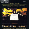 J. Brahms: Violin Sonatas - CD