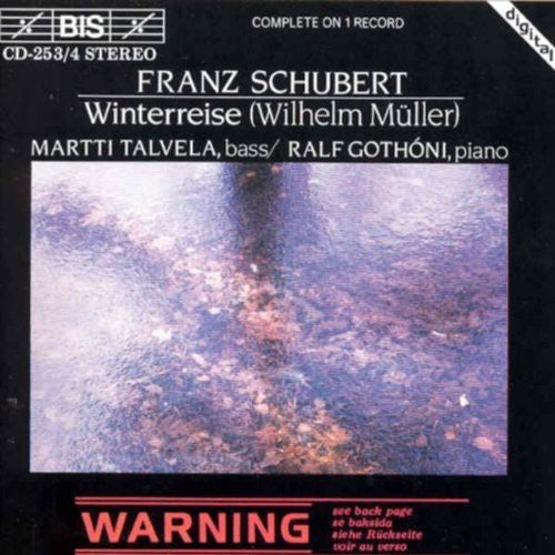Martti Talvela: Winterreise - CD