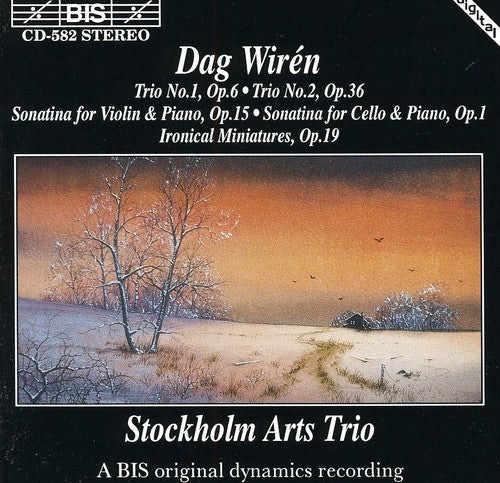 Stockholm Arts Trio: Trios 1 & 2 / Sonatinas / Ironical Miniatures - CD