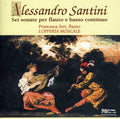 Santini / Seri, Francesca: Sei Sonate Per Flauto E Basso Continuo - CD