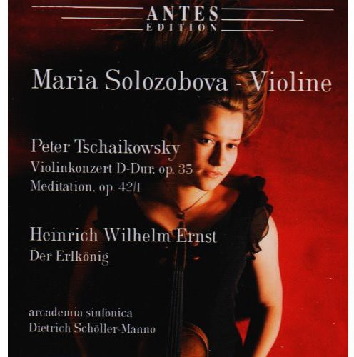 Tchaikovsk / Arcademia Sinfonica / Solozobova: Cto for Violin & Orch / Der Elkonig - CD