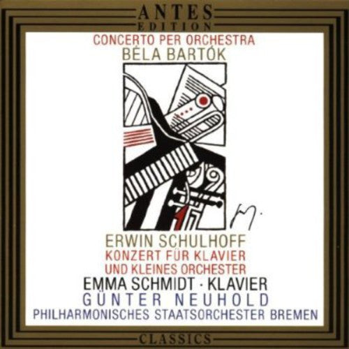 Bartok / Neuhold / Bremen Phil Staatsorchester: Cto for Orch & Piano - CD