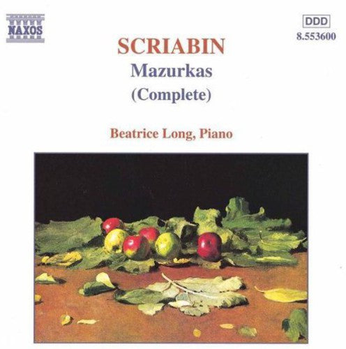 Beatrice Long: Ten Mazurkas Op 3 / Two Mazurkas Op 40 - CD