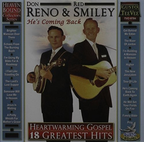 Don Reno: Heartwarming Gospel: 18 Greatest Hits - CD
