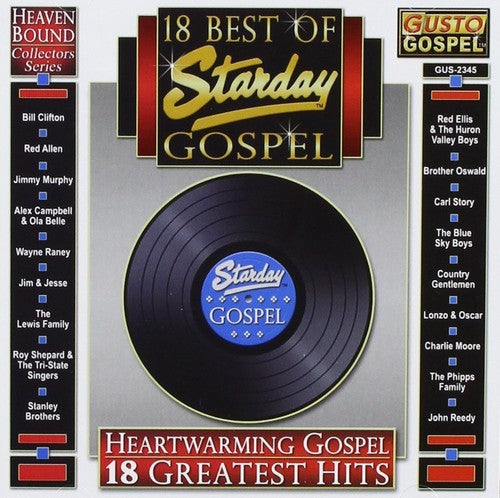 Various Artists: 18 Best of Starday Gospel / Various - CD