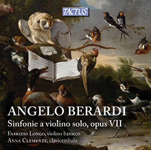Berardi / Longo / Clemente: Sinfonie for Violin Book I Opus Vii - CD