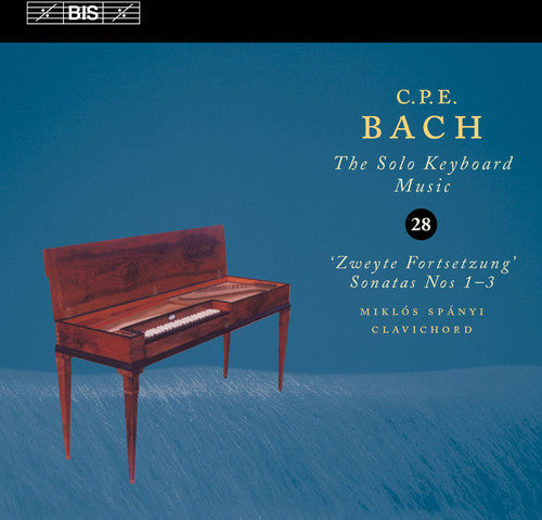 Bach / Miklos Spanyi: C.P.E. Bach Solo Keyboard Music 28 - CD