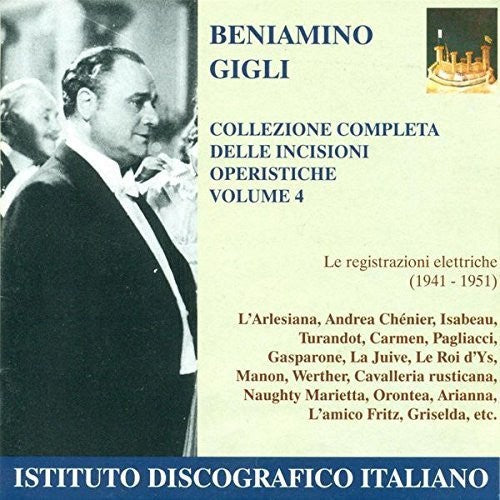 Alfano / Gigli: Opera Arias - CD