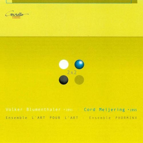 Blumenthaler / Meijering / Ens L'Art Pour L'Art: Glasnacht - CD