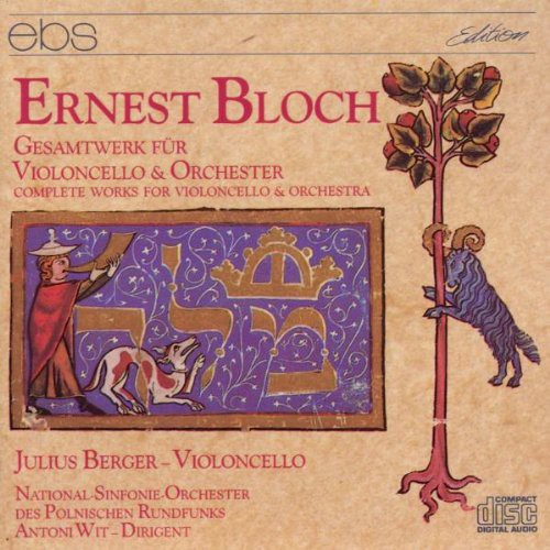 Bloch / Berger,Julius / Polish Nat'L Rso, Wit: Complete Works for Cello & Orchestra - CD