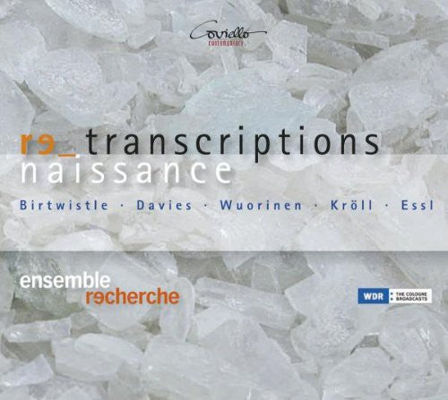 Birtwhistle / Ensemble Recherche: Renaissance Transcriptions - CD