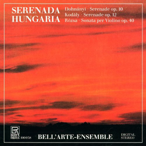 Dohnanyi / Bellarte Ens: Serenades & Sons for Stri - CD