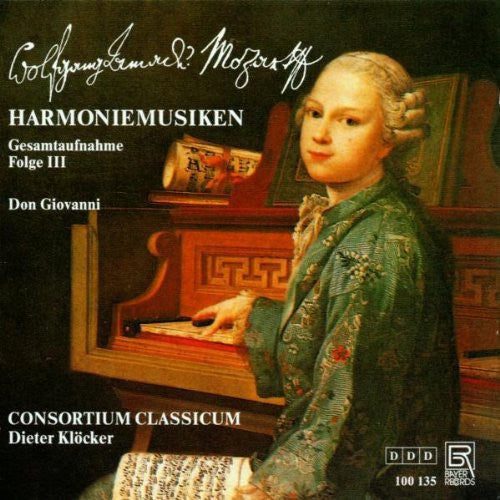Mozart / Consortium Classicum: Harmoniemusiken Folge 3 - CD