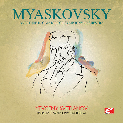 Nikolay Myaskovsky: Myaskovsky: Overture in G Major for Symphony Orch - CD