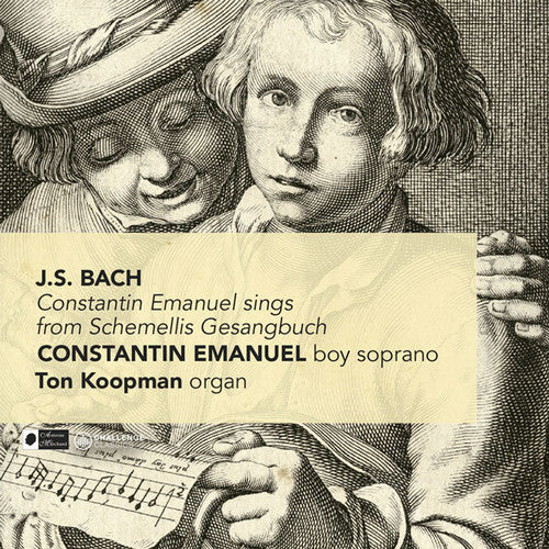 Bach, J.S. / Emanuel / Koopman: Constantin Emanuel Sings from Schemellis Gesangbuc - CD