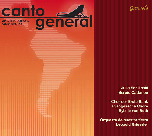 Theodorakis / Schilinski / Choir of the Erste Bank: Canto General - CD